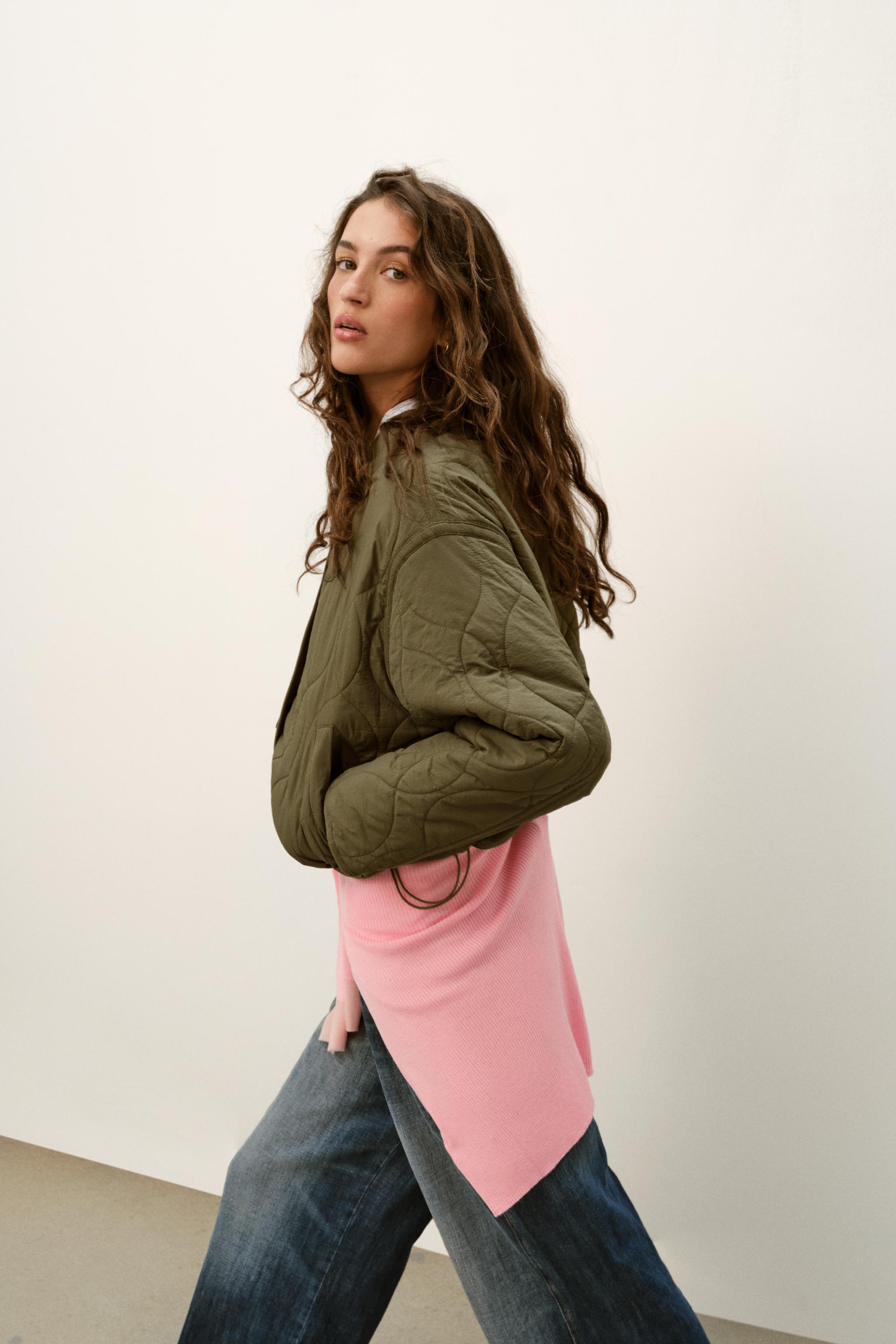 BLOUSON COURT MATELASSÉ